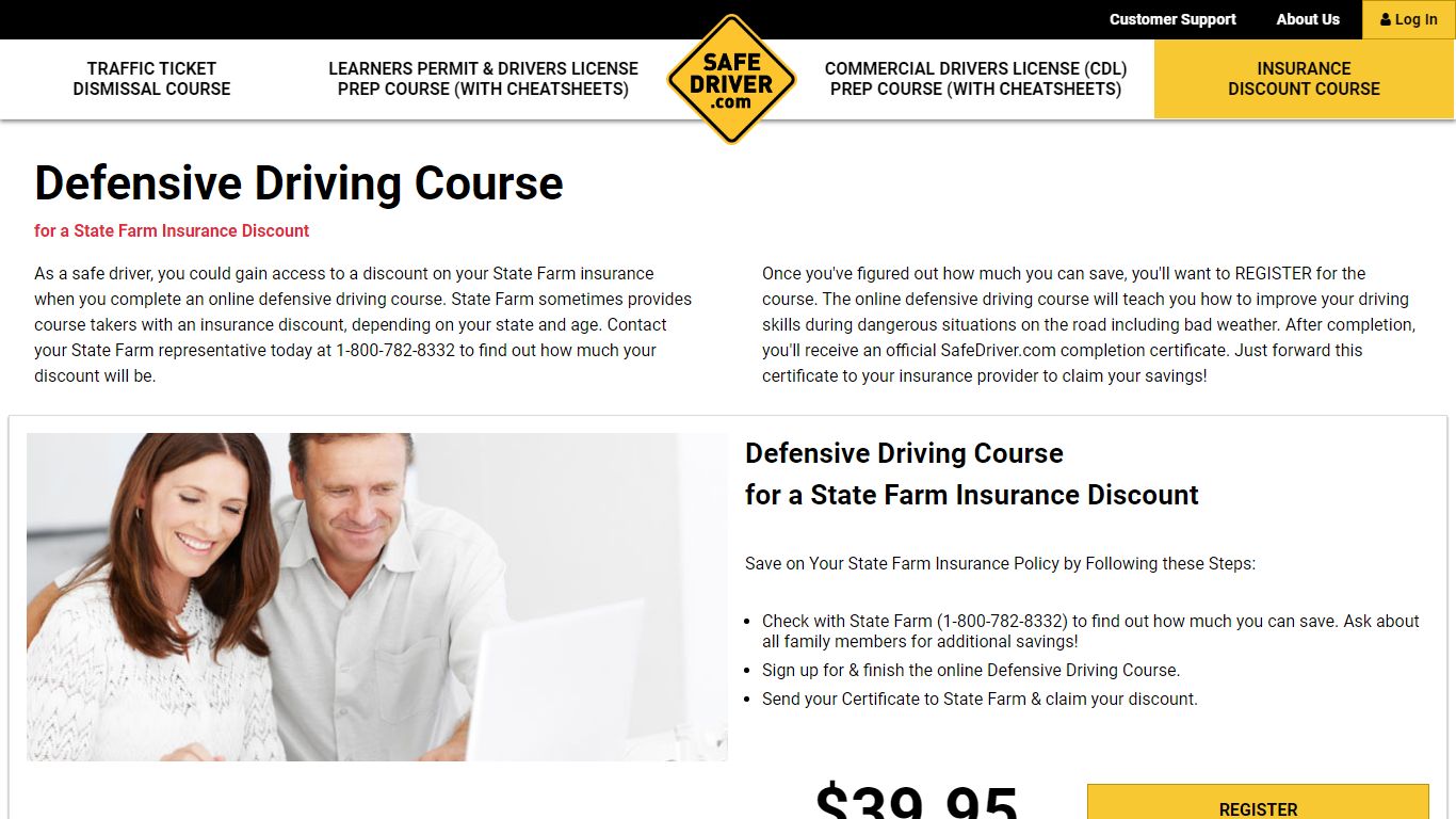 State Farm Defensive Driving Course Online & Good Driver Discount